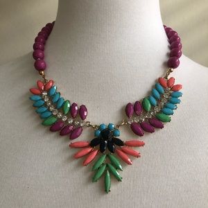 NWOT ⭐️ MultiColor Statement Necklace
